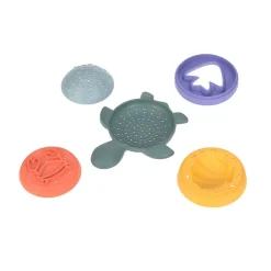 Stapelwaterspeeltje - Stacking Toy Turtle green