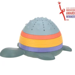 Stapelwaterspeeltje - Stacking Toy Turtle green