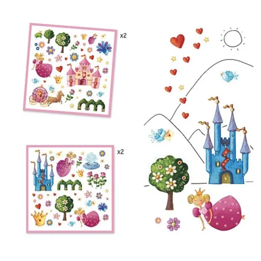 Stickers - Prinsessen