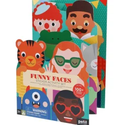 Stickerset met 100+ herbruikbare stickers - Funny Faces