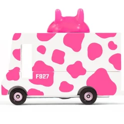 Strawberry Moo (F927) 8,4X4,1X6,5Cm, Wooden Diecast, In Giftbox,
