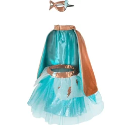 Superheldenkostuum Met Tutu En Masker Super-Duper Teal Copper
