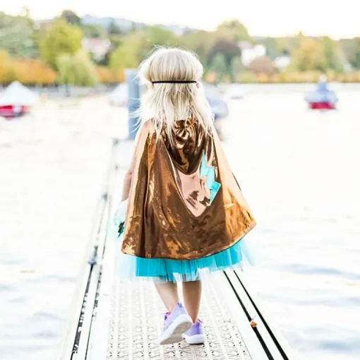 Superheldenkostuum Met Tutu En Masker Super-Duper Teal Copper