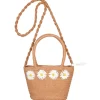 Tas Lidia bloem wit