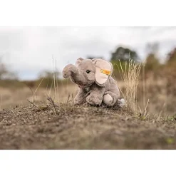 Teddies For Tomorrow Edie Elephant, Light Grey, 24 cm