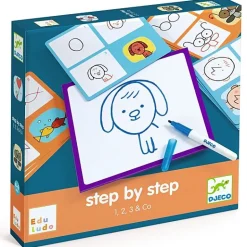 Tekenset Eduludo Step By Step 1,2,3 & Co
