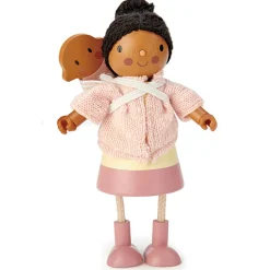 Tender Leaf Poppenhuispopje - Mevr. Forrester En Baby