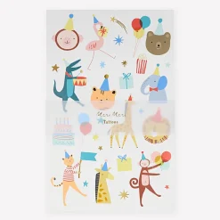 Tijdelijke Tatoeages | Animal Parade Tattoo Sheet
