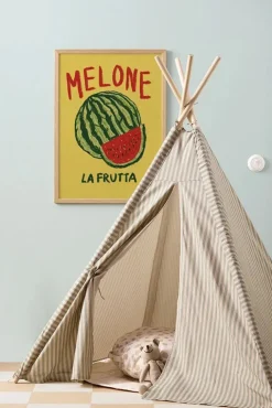 Tipi speeltent Stripe Blue