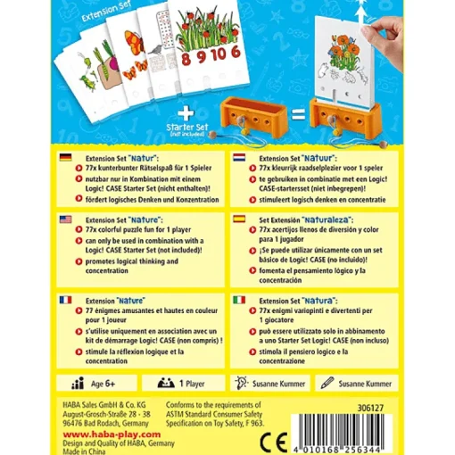 Uitbreidingsset Logicase Denkspel - Natuur