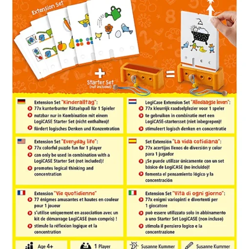 Uitbreidingsset Logicase Denkspel - Alledaagse Leven