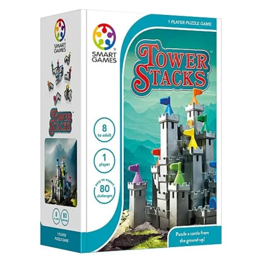Uitdagende 3D Puzzel - Tower Stacks