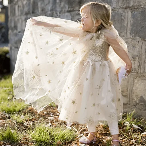 Verkleedcape Golden Glam Cape