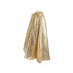 Verkleedcape Gracious Gold Sequins
