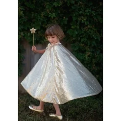 Verkleedcape Gracious Gold Sequins