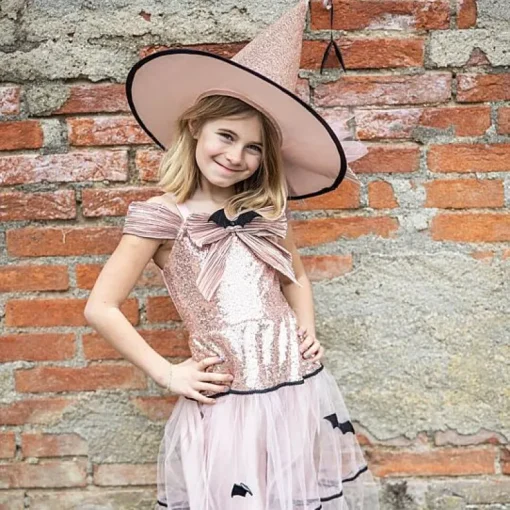 Verkleedjurk Glam Witch Dress W/ Hat