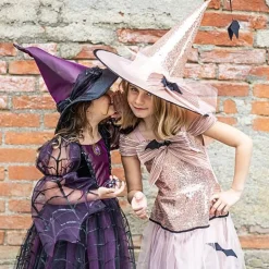 Verkleedjurk Glam Witch Dress W/ Hat