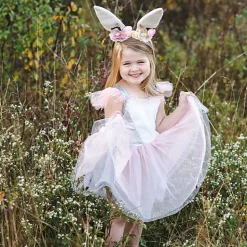 Verkleedjurk Met Diadeem - Woodland Bunny