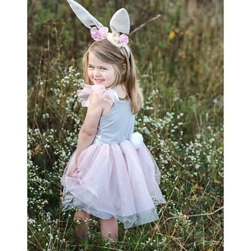 Verkleedjurk Met Diadeem - Woodland Bunny