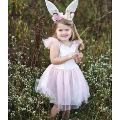 Verkleedjurk Met Diadeem - Woodland Bunny
