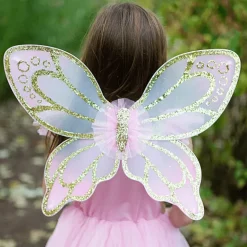 Verkleedjurk Met Feeënvleugels Gold Butterfly