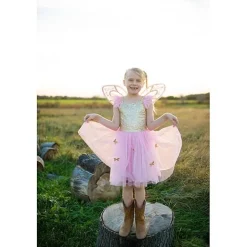 Verkleedjurk Met Feeënvleugels Gold Butterfly
