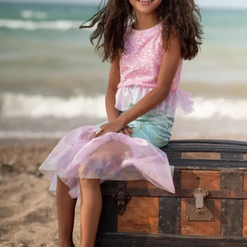 Verkleedjurk Misty Mermaid Dress Pink