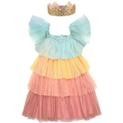 Verkleedjurk Rainbow Ruffle Princess Dress Up | 3-4 Jaar