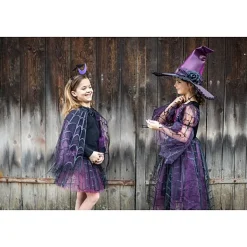 Verkleedkjurk Heks met hoed - Amethyst The Spider Witch