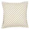 Vierkant Kussen Landscape Waffle Stripes Natural
