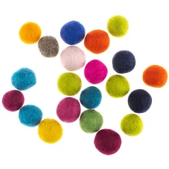 Vilten Bal Los Filzkugel - 10 Verschillende Kleuren