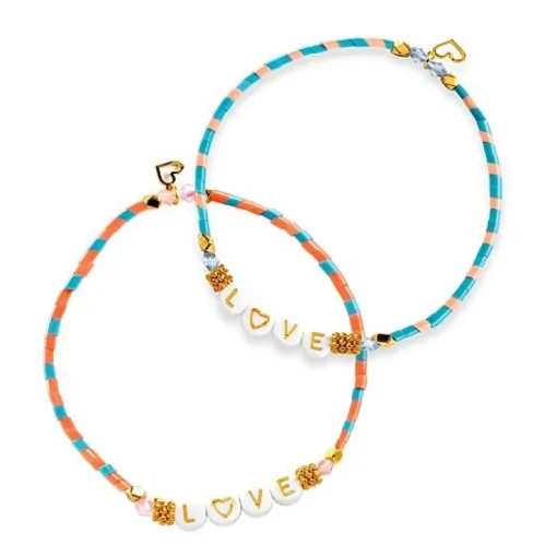 Vriendschapsbandjes Letter Armbandjes - You & Me