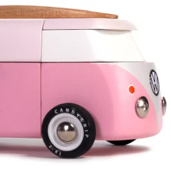 Vw Beach Bus - Pink (Bva367) 16,5X9,4X8,4Cm, Magnetisch, In