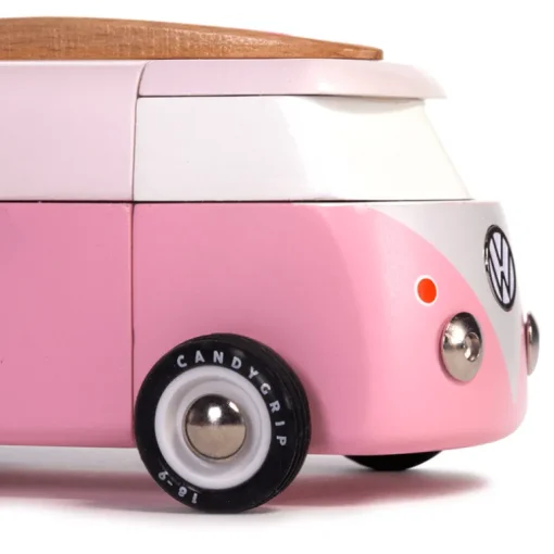 Vw Beach Bus - Pink (Bva367) 16,5X9,4X8,4Cm, Magnetisch, In