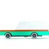 Wagon Teal (F240) 8,9X4,1X3Cm, Wooden Diecast, Magnetic, In