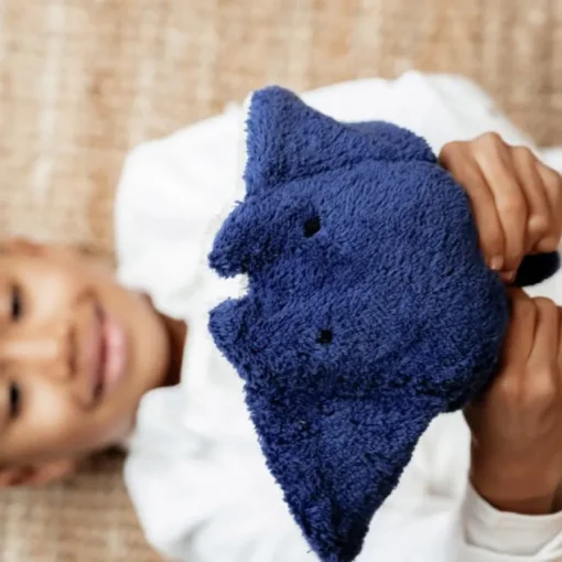 Warmteknuffel Cuddly Animal Manta Small Blue - 40 cm