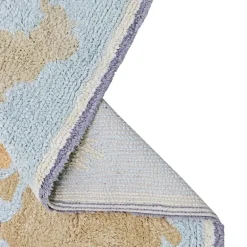 Wasbaar tapijt Mini Worldmap - 70 x 100 cm