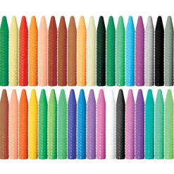 36 waskrijtjes in spiraalvorm - Spiral Crayons