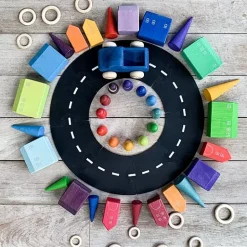 Waytoplay Flexibele Autobaan | Ring Road | Set Van 12