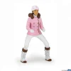 Winter Ruiter Meisje Roze