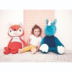 XL Knuffel Neushoorn Marius - 90 cm