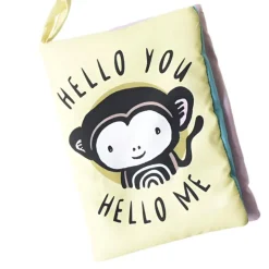 Zacht boekje Wee Hello You, Hello Me - Daytime