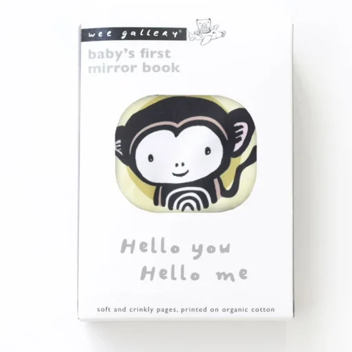 Zacht boekje Wee Hello You, Hello Me - Daytime