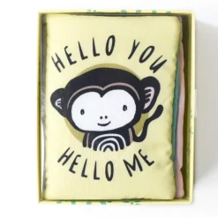 Zacht boekje Wee Hello You, Hello Me - Daytime