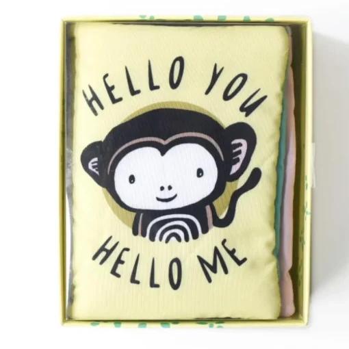 Zacht boekje Wee Hello You, Hello Me - Daytime