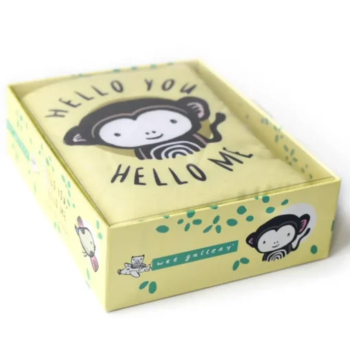 Zacht boekje Wee Hello You, Hello Me - Daytime