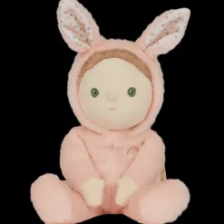 Zacht popje Dinky Dinkum Dolls Babbit Bunny Pink - 22 cm