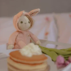Zacht popje Dinky Dinkum Dolls Babbit Bunny Pink - 22 cm