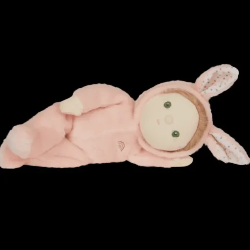 Zacht popje Dinky Dinkum Dolls Babbit Bunny Pink - 22 cm