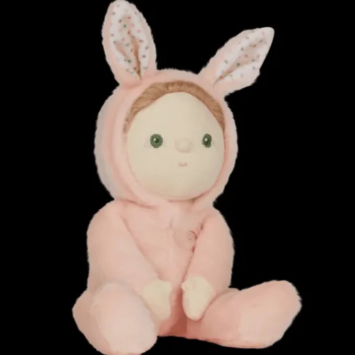 Zacht popje Dinky Dinkum Dolls Babbit Bunny Pink - 22 cm